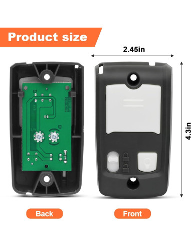 Consola de Pared IHOUMEX 39165R para Abridor de Garaje