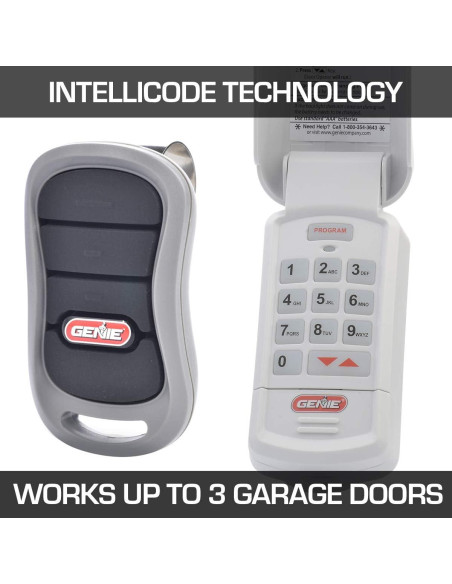 Combo Teclado y Control Remoto Genie G3T-GK para Garaje