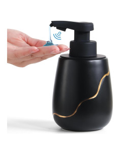 Dispensador Automático de Jabón BosilunLife Cerámico Negro