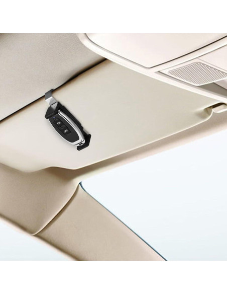 2 Clips Universales para Control Remoto de Garaje TOPPERFUN