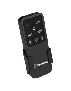 Control Remoto Universal Westinghouse 7787900 para Ventilador de Techo Negro