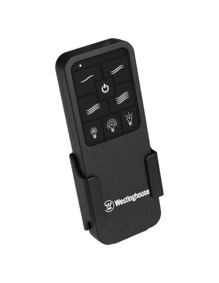 Control Remoto Universal Westinghouse 7787900 para Ventilador de Techo Negro