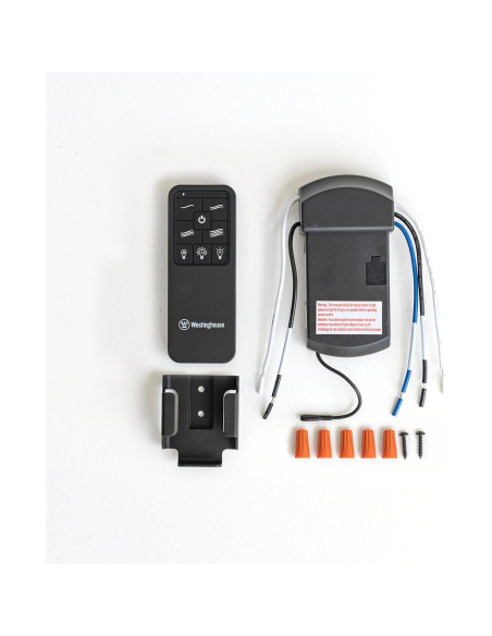 Control Remoto Universal Westinghouse 7787900 para Ventilador de Techo Negro
