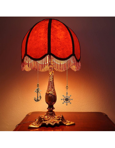 4 Cadenas de Tirar Vintage Honoson 35 cm Bronce para Ventilador