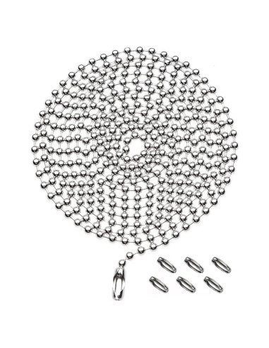 Extensión de cadena de tirón SMOOTH ELEC 149.86 cm Plata