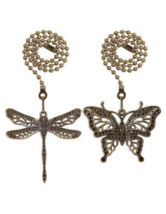 Extensor de cadena de tirón Dotlite bronce 30.48cm mariposa