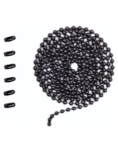 Cadena de Tirar para Ventilador de Techo IFNOW 2m Metal Negro