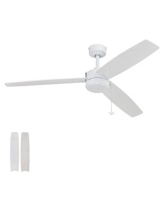 Ventilador de Techo Prominence Home Journal 132 cm Blanco