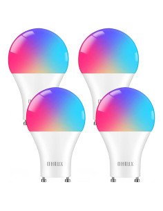 Bombillas Inteligentes OHLUX GU24 10W 900LM RGBW Paquete de 4