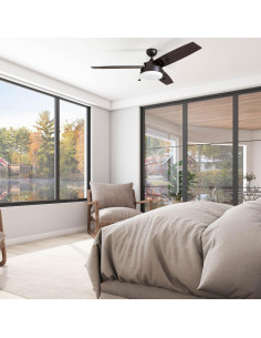 Ventilador de Techo LED Prominence Home 52" Espresso 2