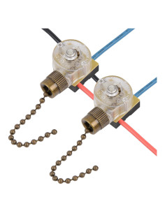 Interruptor de Luz para Ventilador Hunter ZE-110 - 2 Piezas