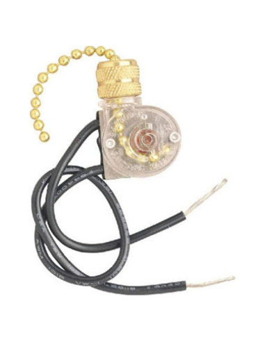 Interruptor de luz para ventilador Westinghouse 7702300 con cadena