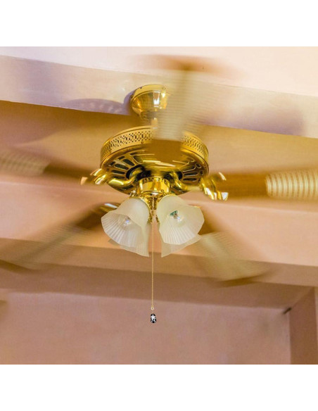 Cadena de Tirar para Ventilador DICOSMETIC 10 Pcs Gato Esmalte 34.8 cm