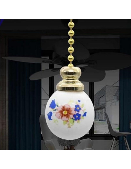 Cadena de Tirar para Ventilador de Techo Luo Qiufa 30cm Cerámica