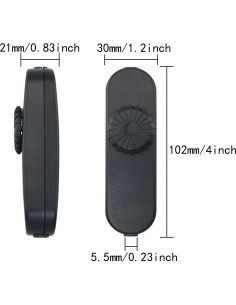 Interruptor de lámpara ITROLLE con atenuador rotativo 2 unidades 2