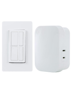 Interruptor Inalámbrico Regulable GE 37781, Control Remoto 1 Salida
