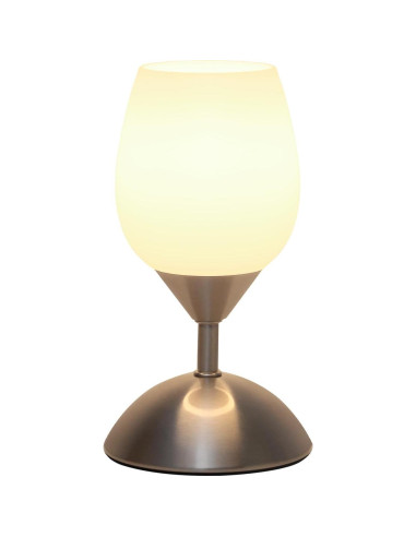 Lámpara Táctil Dimmable Boncoo Plata 11cm x 21.2cm