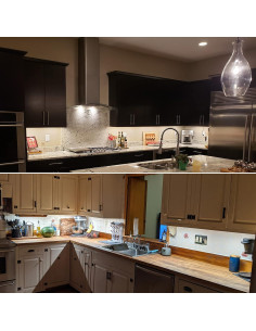 Kit de Iluminación LED Bajo Gabinete Litever 35W Luz Diurna 5000K 2