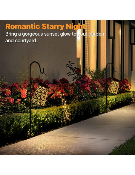 Regadera Solar Imoli con Luces LED Decorativas 18x16 cm Regadera Solar Imoli con Luces LED Decorativas 18x16 cm