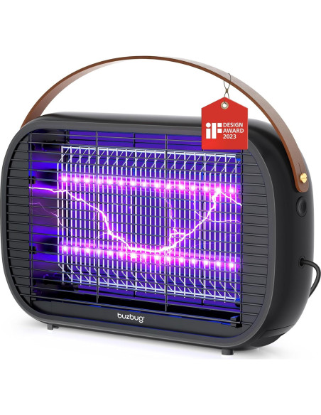 Zapper de Insectos Buzbug MA015B, Lámpara LED 10 Años, 1.06kg