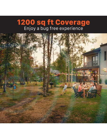 Zapper de Insectos 5 en 1 FosPower 3300V con Banco de Poder 29600mWh