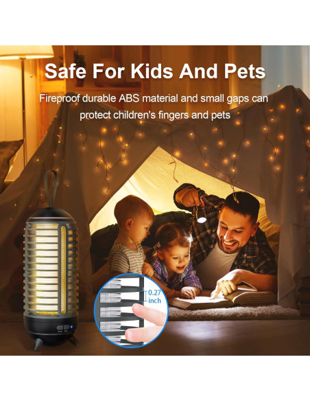 Lámpara Asesina de Mosquitos Inalámbrica JUSENWDSL 2500mAh