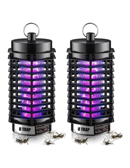 Asesino de Insectos ZOCUSO 3000V Raqueta Mosquitos y Moscas