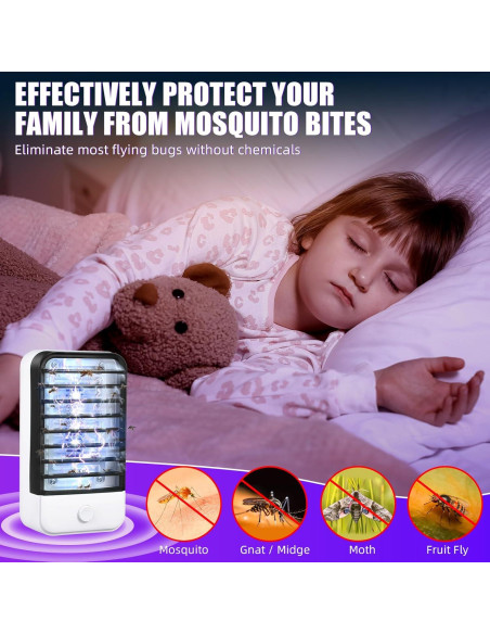 Zapper de Insectos Eléctrico Jahy2Tech 2025 para Interior UV