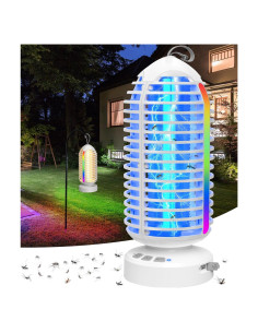 Trampa de Insectos Inalámbrica ZECHUAN 4000mAh Color Blanco