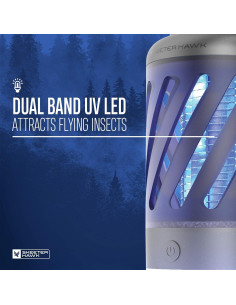 Zapper de Mosquitos SKEETER HAWK Recargable USB 150 Lúmenes 2