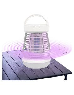 Zapper de Insectos GARTO J10 Blanco 3 en 1 USB Camping