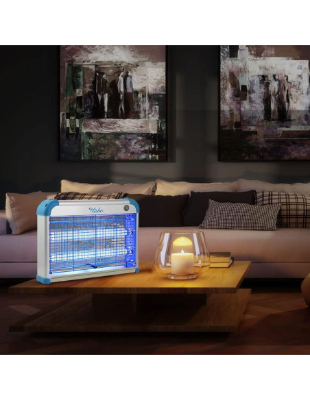 Zapper Eléctrico de Insectos VLISBO 3000V Luz UV 20W