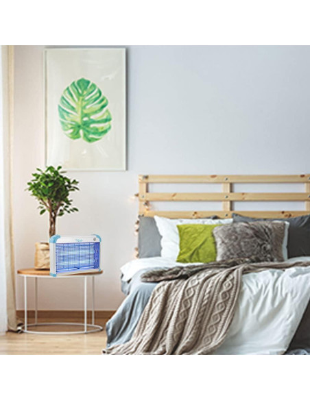 Zapper Eléctrico de Insectos VLISBO 3000V Luz UV 20W