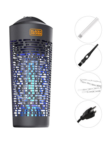 Zapper de Insectos BLACK+DECKER 45.7cm para Jardín y Camping