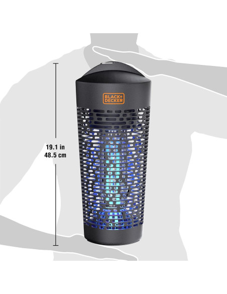 Zapper de Insectos BLACK+DECKER 45.7cm para Jardín y Camping