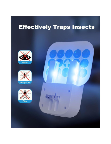 Trampa de Insectos Voladores Shootingstar 2 Dispositivos + 12 Tarjetas