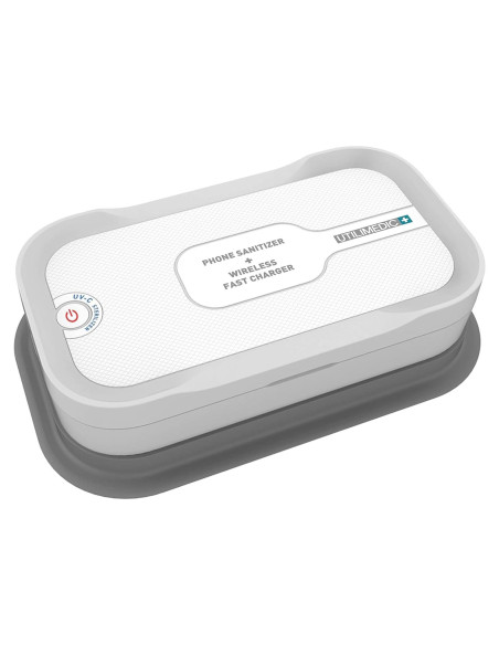 Desinfectante de Teléfonos UV8LED Utilimedic con Cargador Inalámbrico