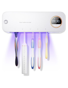 Soporte de Cepillos de Dientes House Gem Y3 con Secado Automático