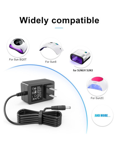 Fuente de Alimentación 24V Mareisa para Lámpara de Uñas SUNUV