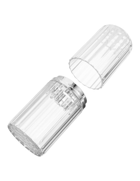 Estuche de Viaje para Cepillo de Dientes Garneck Plata 21.2cm