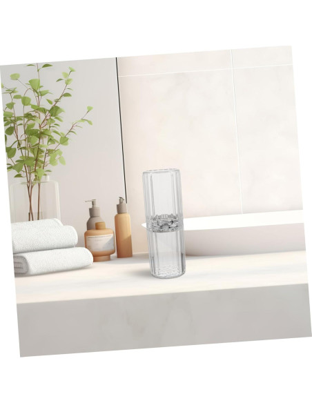 Estuche de Viaje para Cepillo de Dientes Garneck Plata 21.2cm