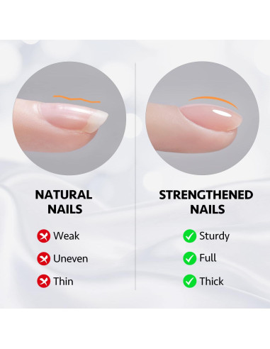 Set de Gel para Uñas GAOY 3 Pcs 16ml Brillante y Sin Limpieza