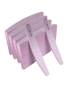 Limas para Uñas AhaTopia 100 Pcs Grano 100/180 Doble Cara