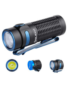Linterna OLIGHT Baton3 1200 Lúmenes Recargable Negra