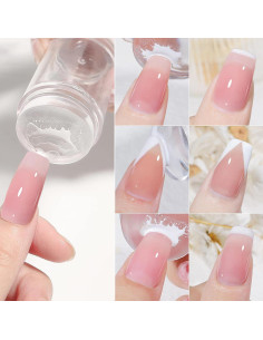 Kit de Estampado de Uñas Ohlove - 11 Piezas con 4 Estampadores 2