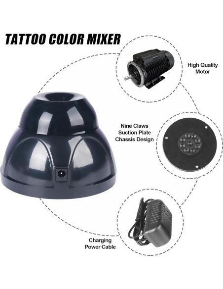 Mezclador de Vórtice Combofix Mini 4000RPM - Laboratorio y Belleza