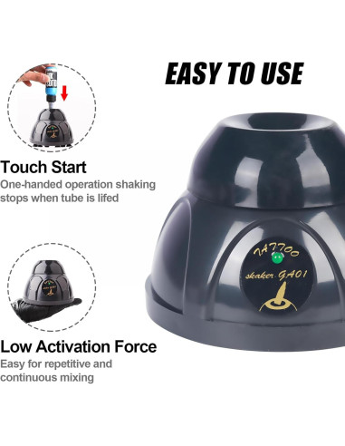 Mezclador de Vórtice Combofix Mini 4000RPM - Laboratorio y Belleza