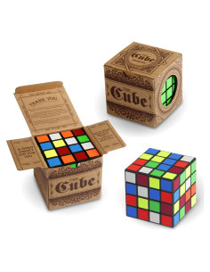 Cubo Mágico Vamslove 4x4x4 Juguete Inteligente para Niños