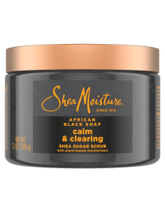 Exfoliante Corporal SheaMoisture Jabón Negro Africano 340g