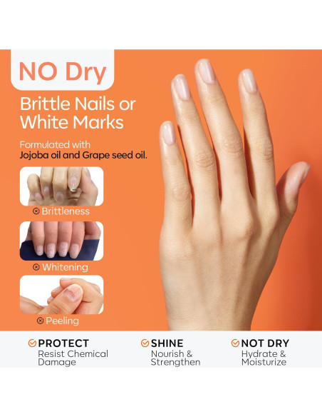 Removedor de Esmalte de Uñas Modelones 236.6 ml con Aceite de Jojoba